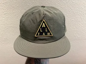 2 TRIANGLE PATCH SURF CAP ARMY