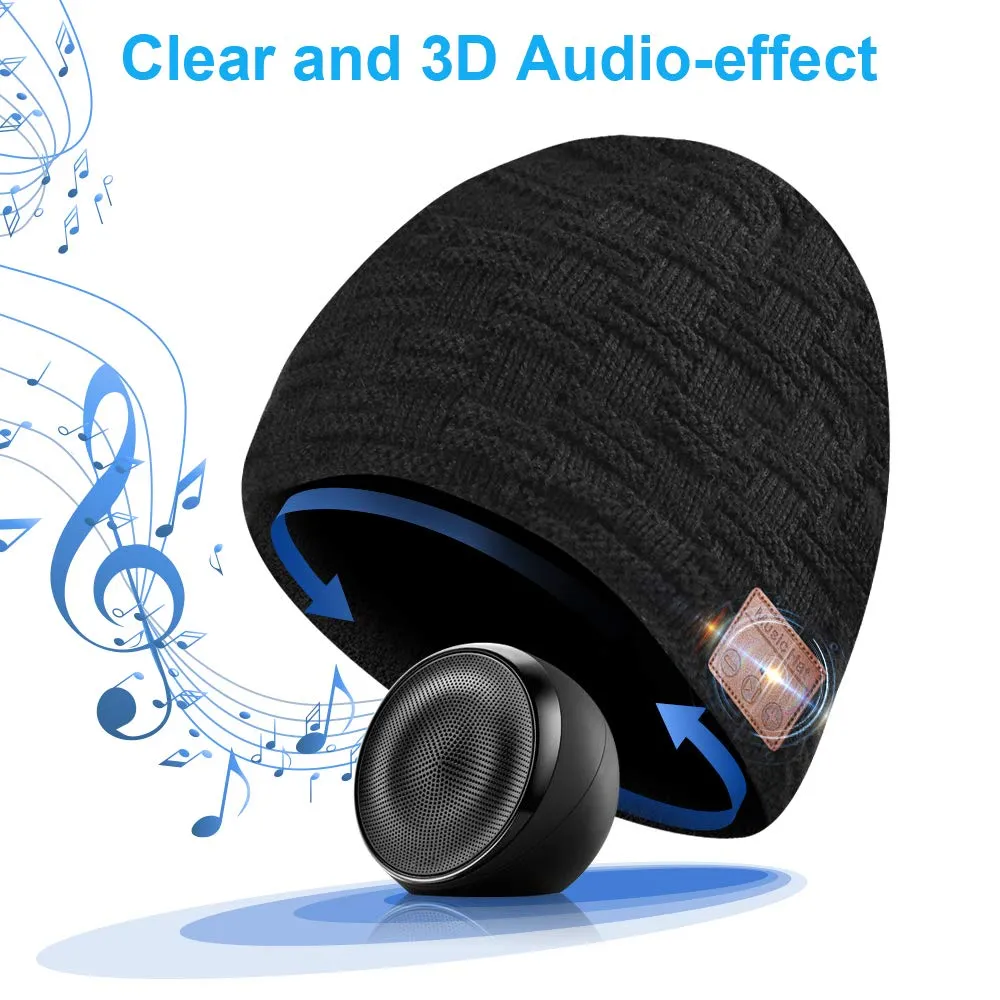 3D Audio Bluetooth Beanie Winter Hat