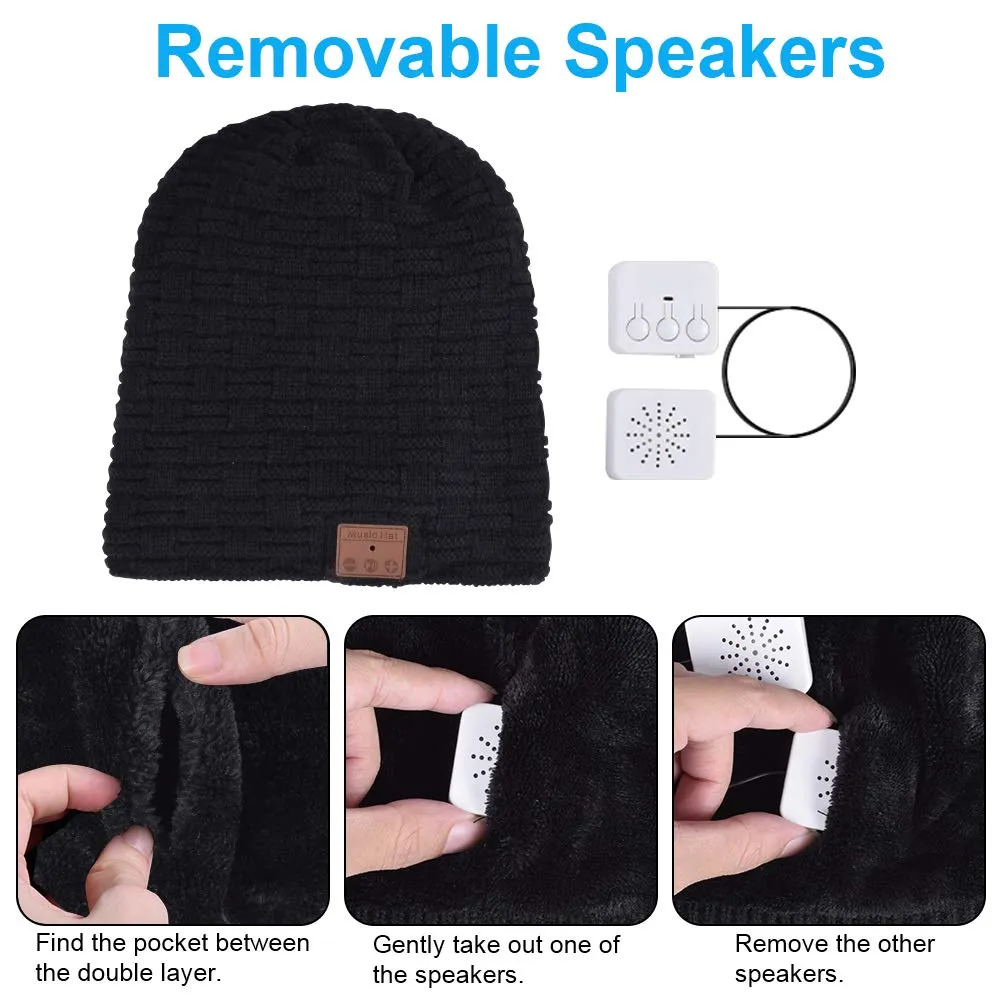 3D Audio Bluetooth Beanie Winter Hat