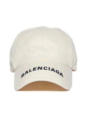 Balenciaga Logo Embroidered Baseball Cap