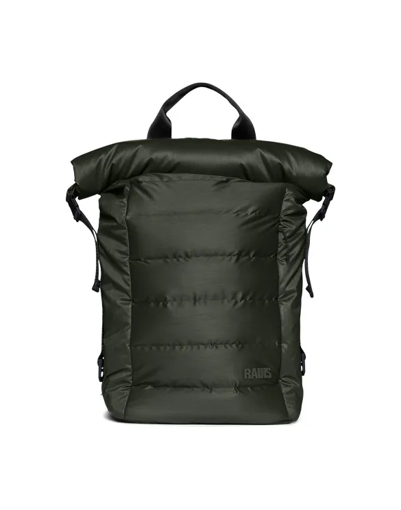 Bator Puffer Backpack Green Seljakott | Rains