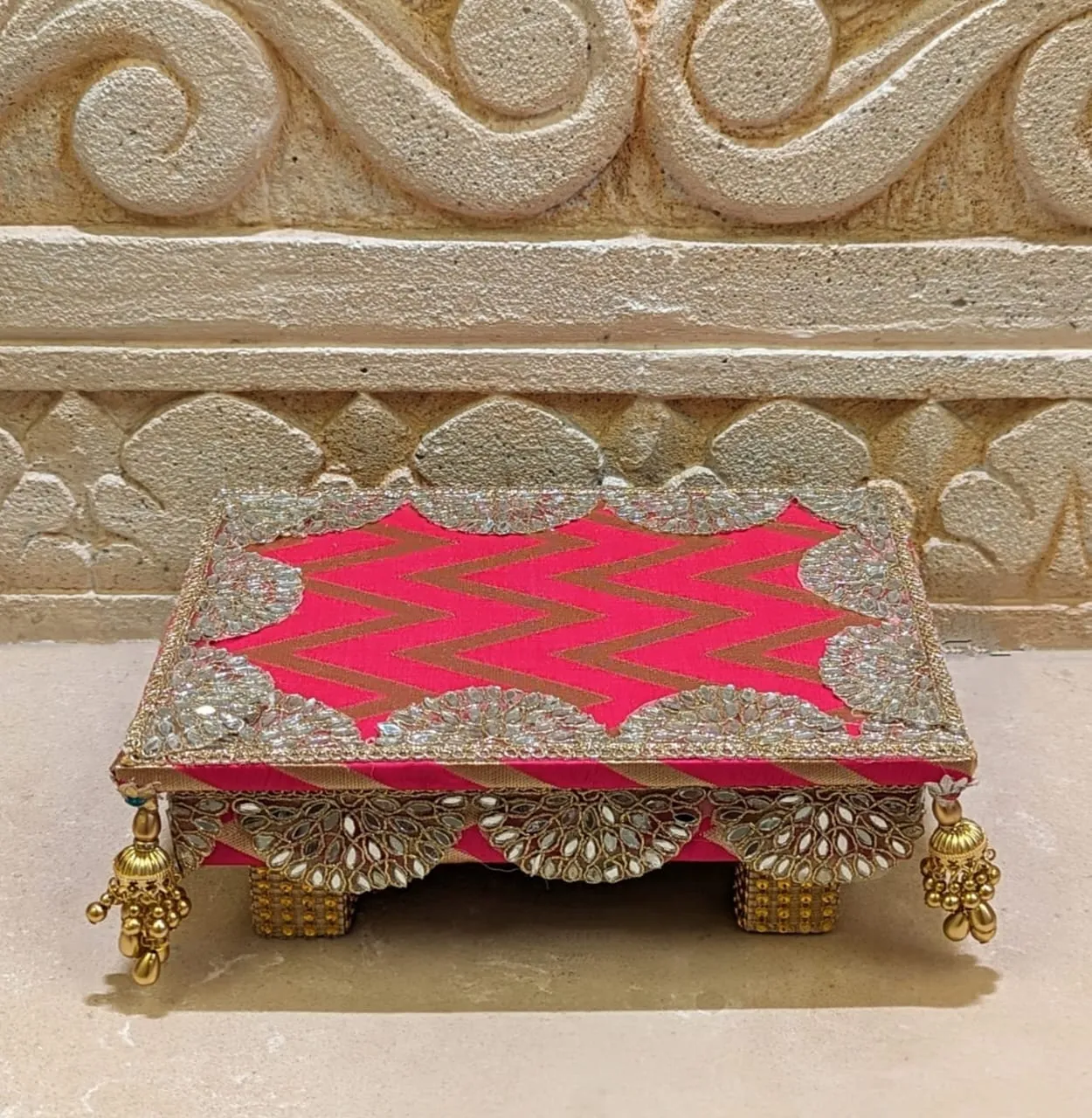 Beautiful Return Gift Chowki with Box LR001RGC