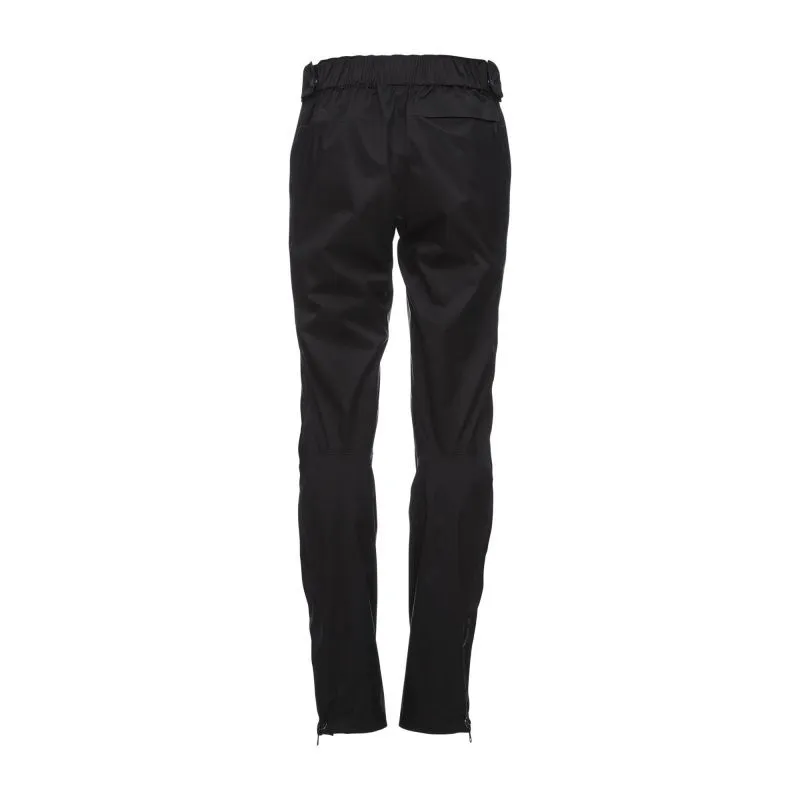 Black Diamond  W Stormline Str Fl Zp Rn Pants - Pantaloni impermeabili - Donna