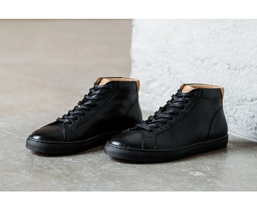 Black high top Trainers - THORNLEA