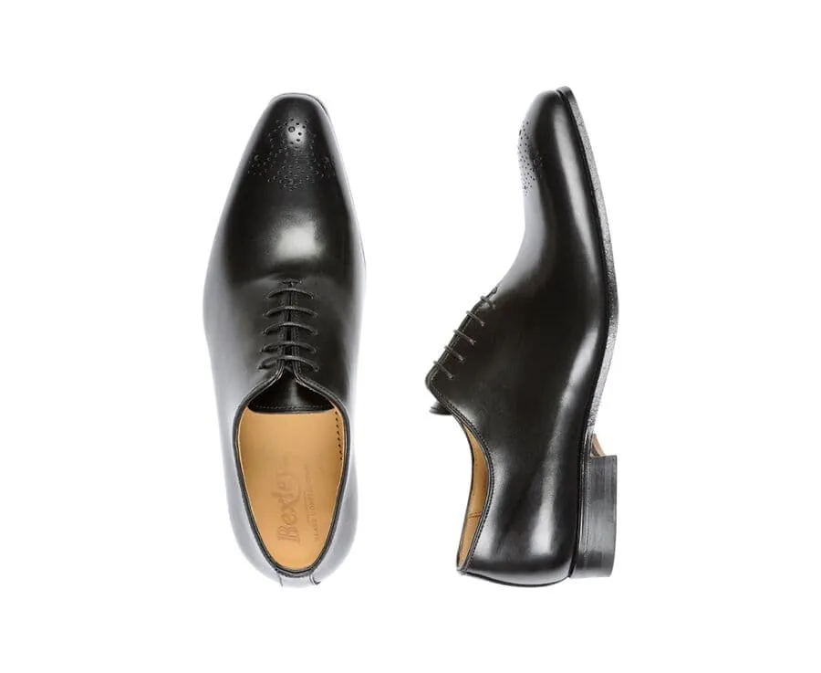 Black Oxford shoes - Leather outsole - THORNBURY