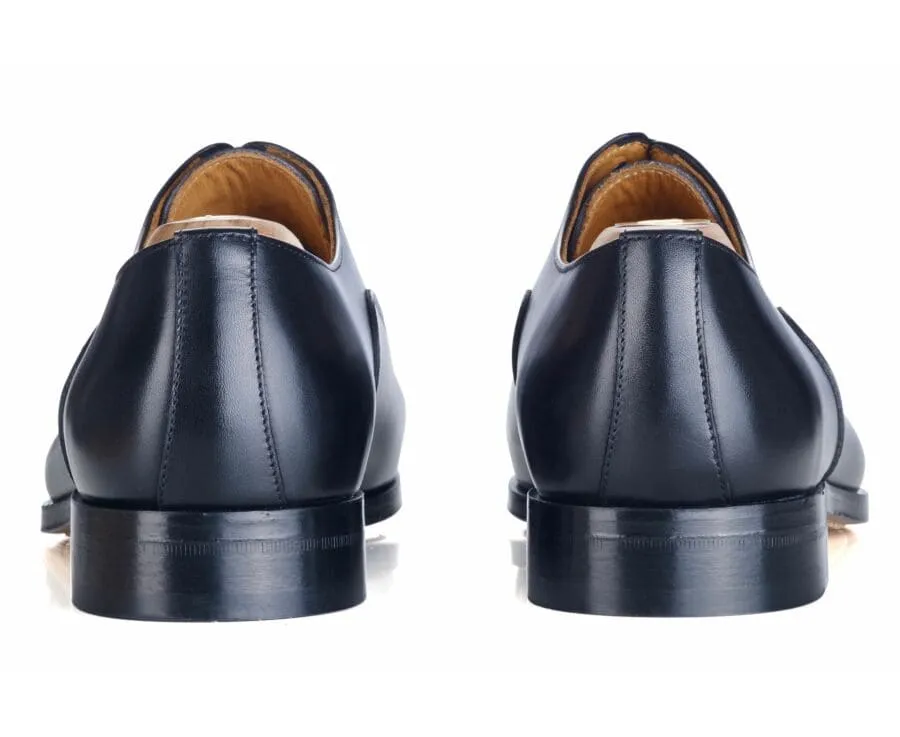 Black Oxford shoes - Leather outsole - WAYFORD