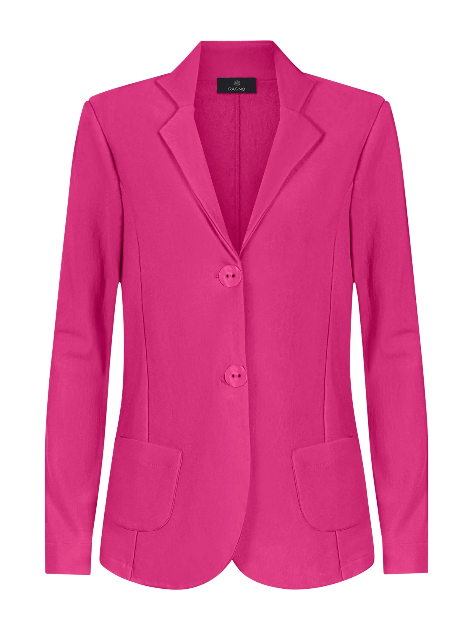 Blazer in Eco Techno Fleece - Fuchsia Purple