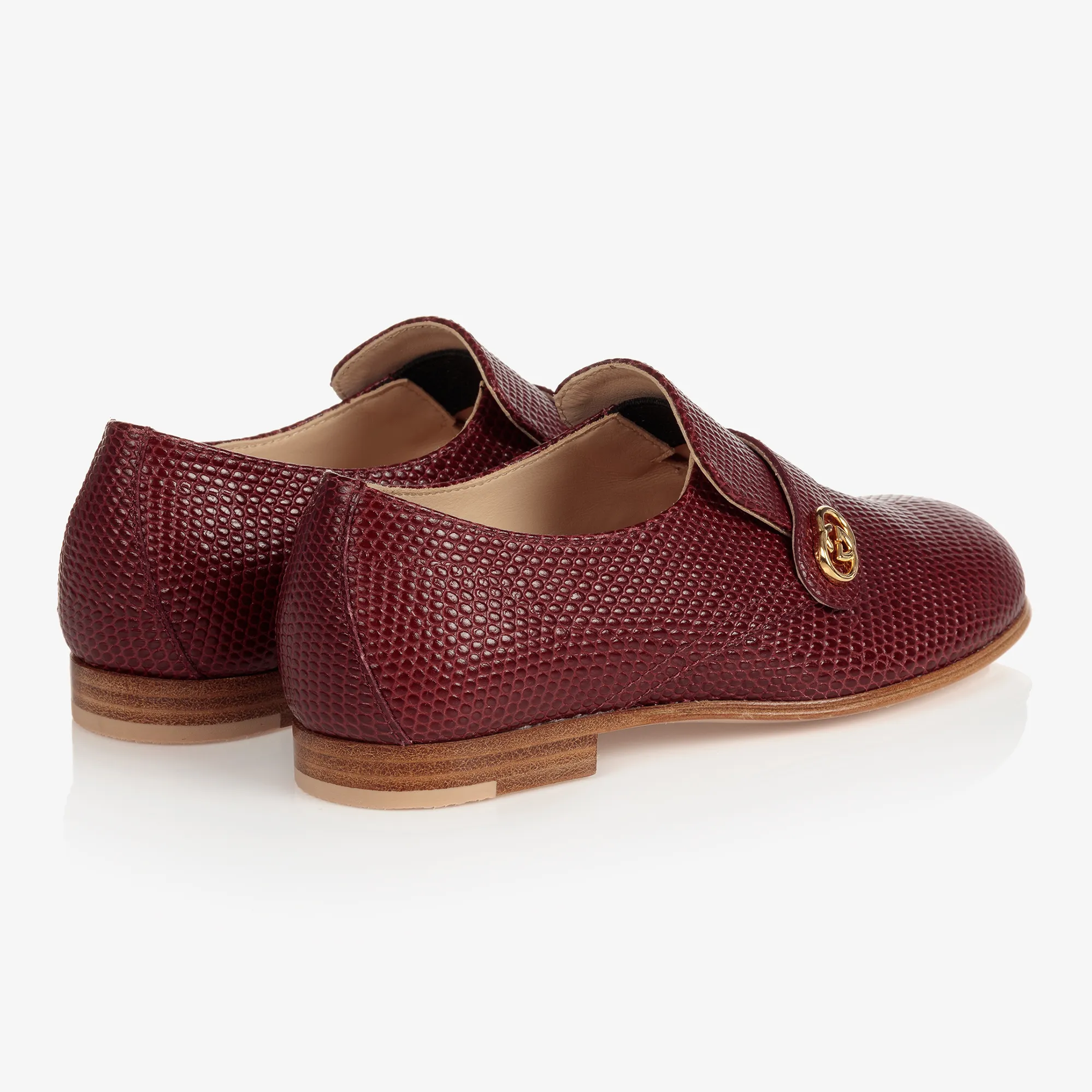 Burgundy Leather Shoes