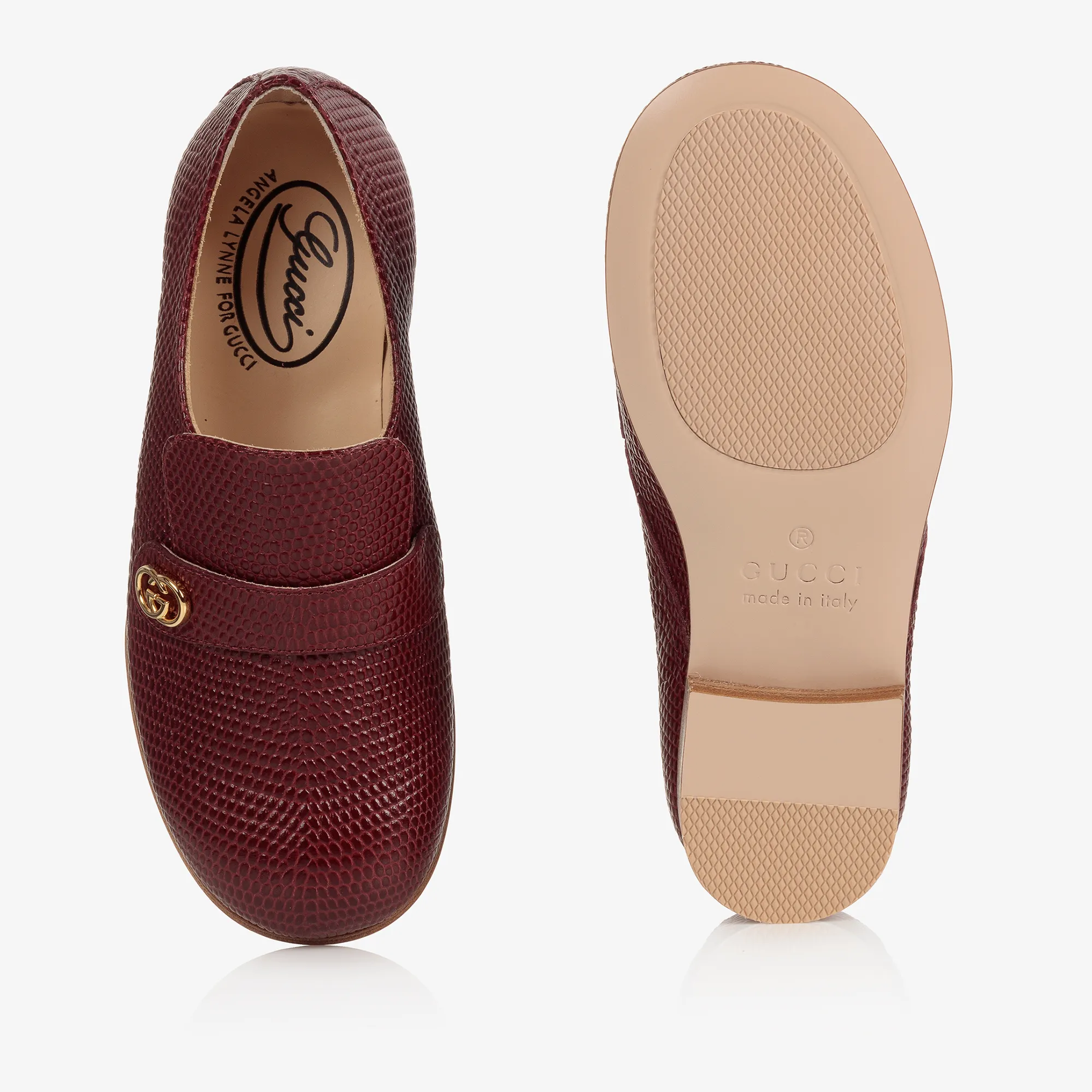 Burgundy Leather Shoes