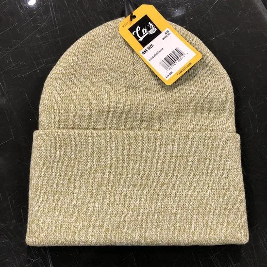 Carhartt Muts A18 Watch Hat Unisex - Olive Winter White