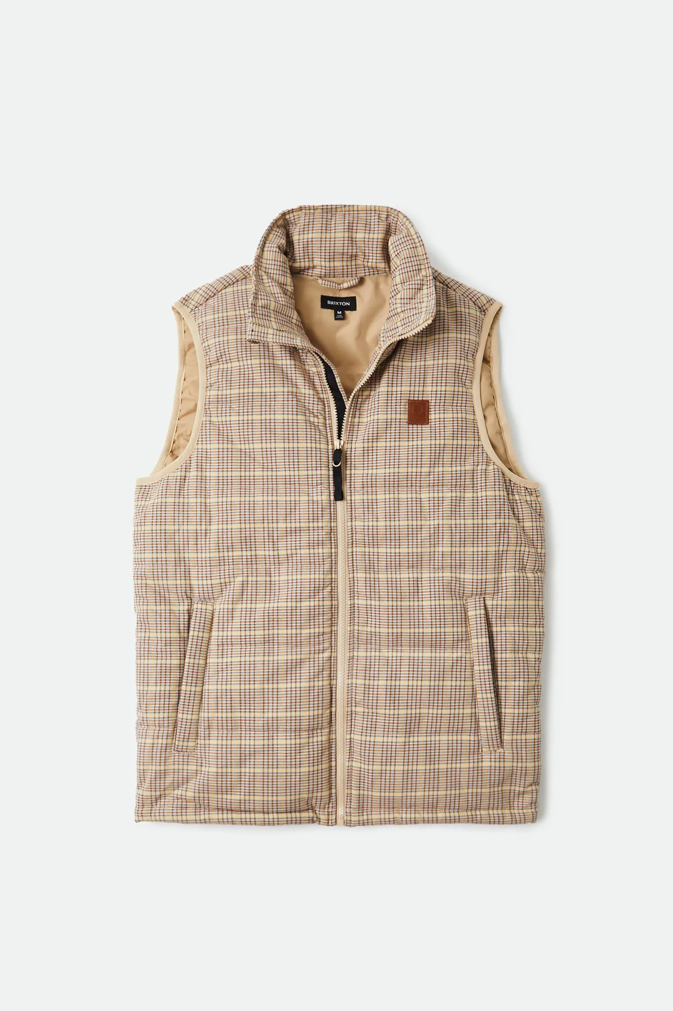 Cass Puffer Vest - Primary Plaid