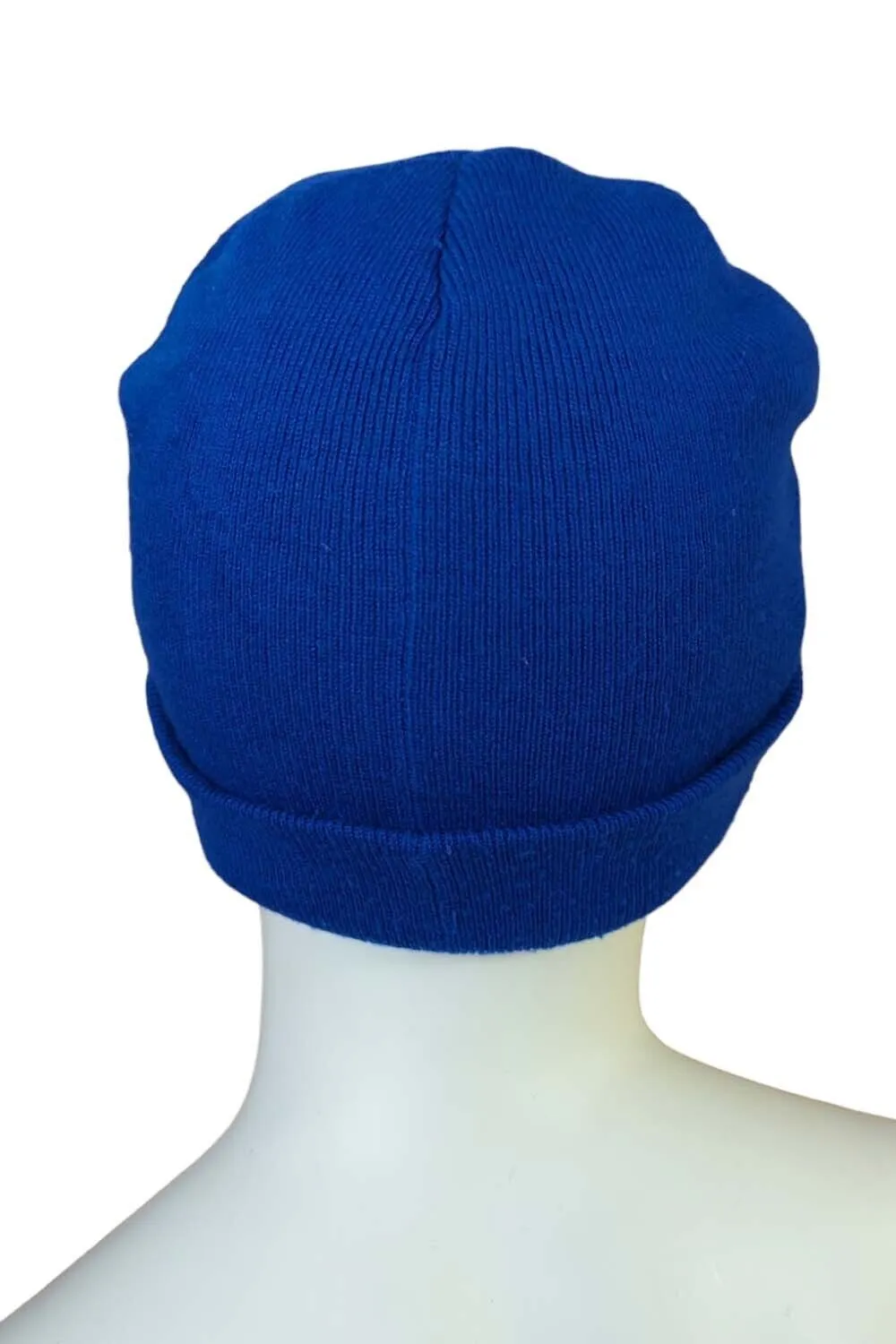 Chelsea FC Royal Blue Knitted Winter Hat Football Club Badge Official - Pepper Tree London