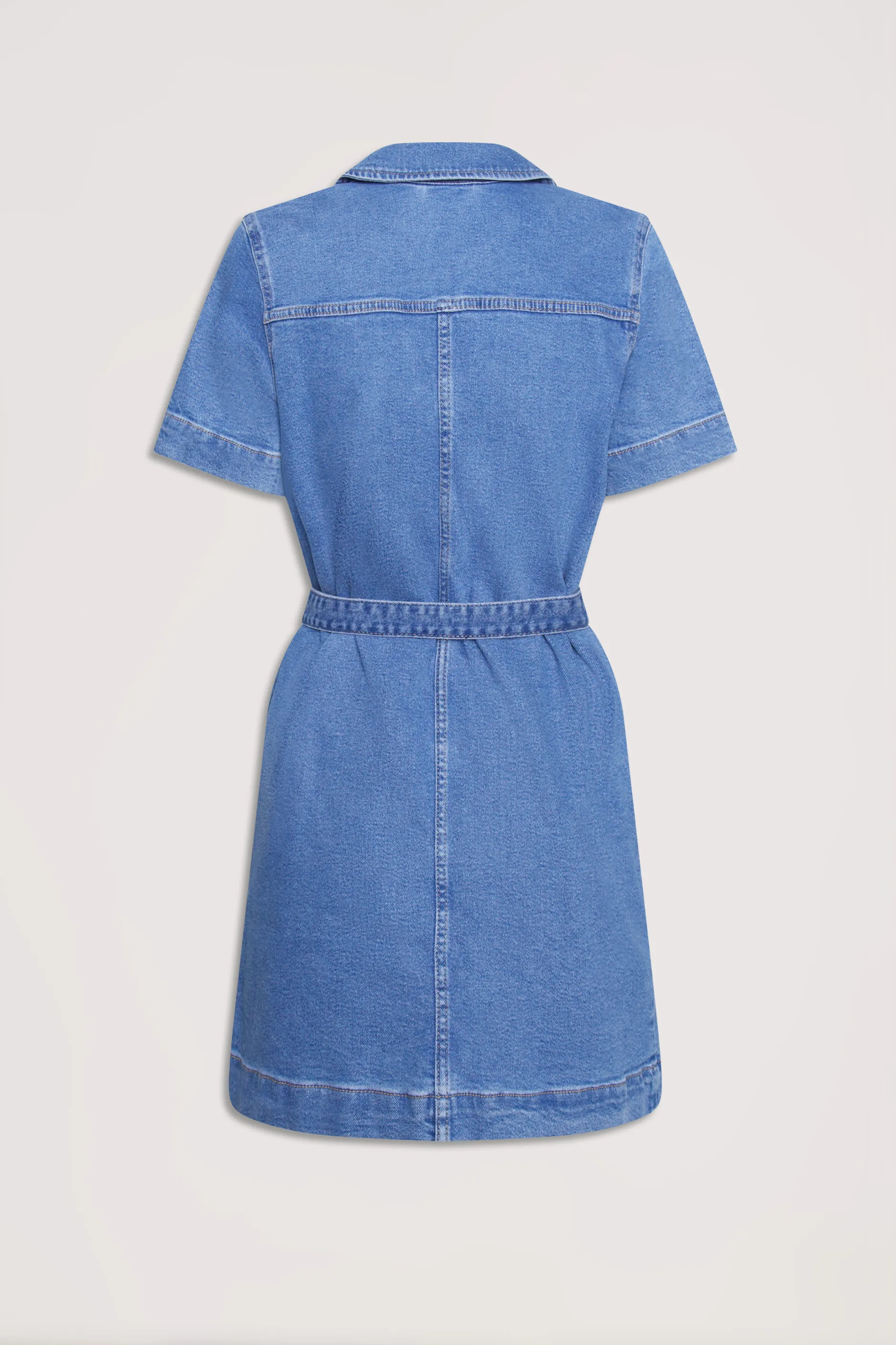 Chloe Button Down Denim Dress