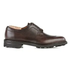 Chocolate Derby Shoes - Rubber outsole - KENT GOMME COUNTRY