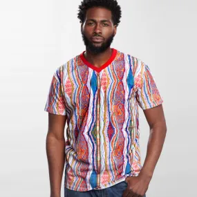 COOGI Classic All-Over V-Neck Tee