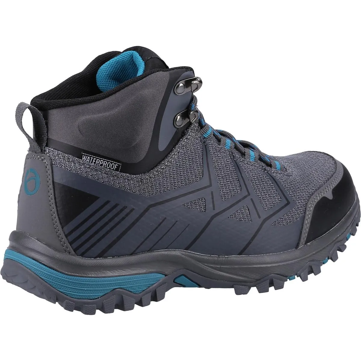 Cotswold Wychwood Mid Hiking Boots Grey/Blue