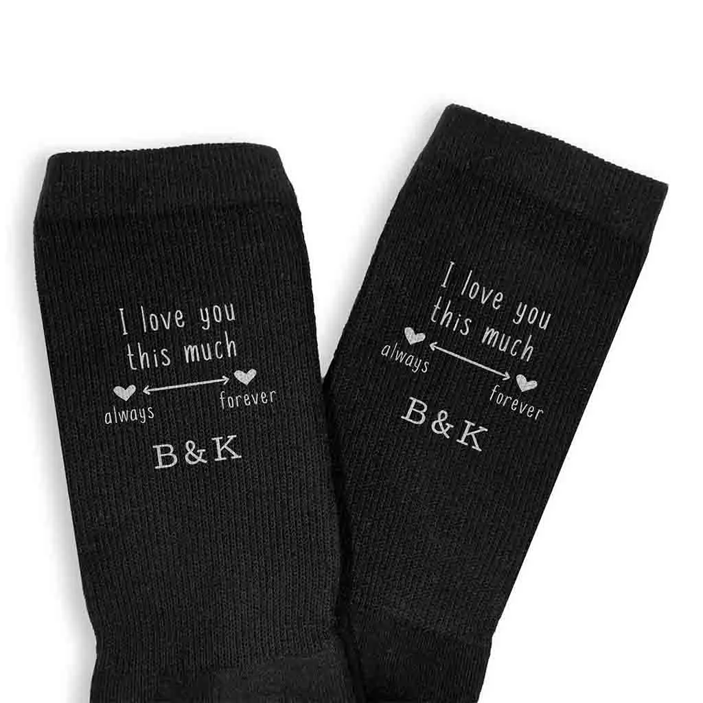 Cotton Socks 2nd Wedding Anniversary Gift for Him.