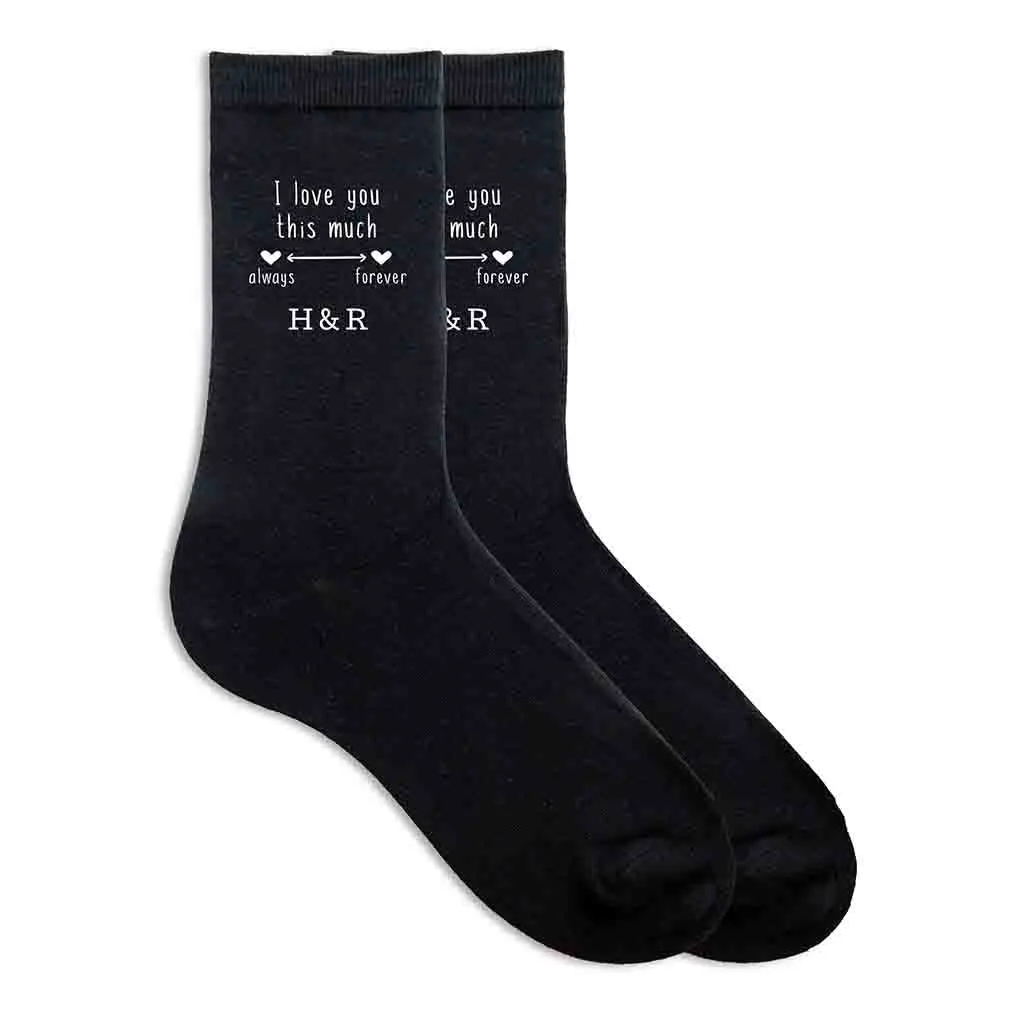 Cotton Socks 2nd Wedding Anniversary Gift for Him.