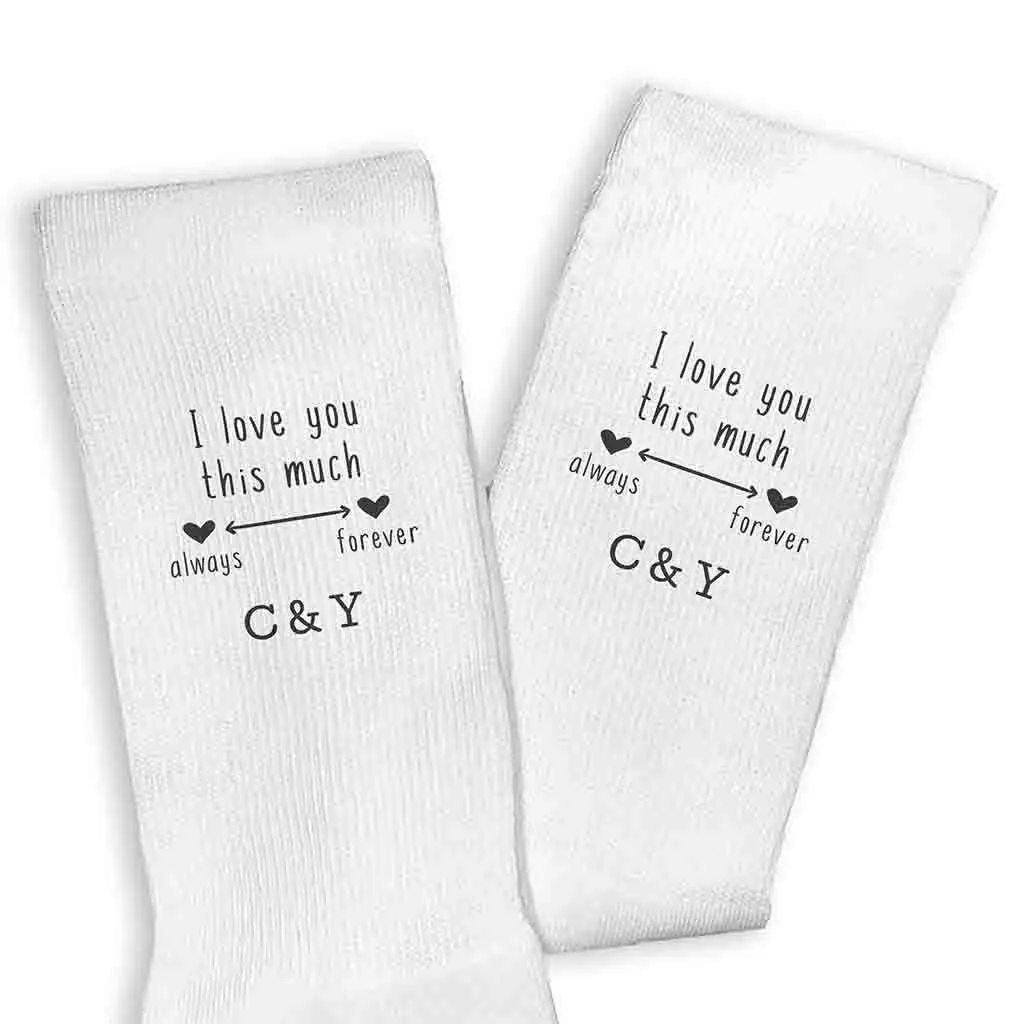 Cotton Socks 2nd Wedding Anniversary Gift for Him.