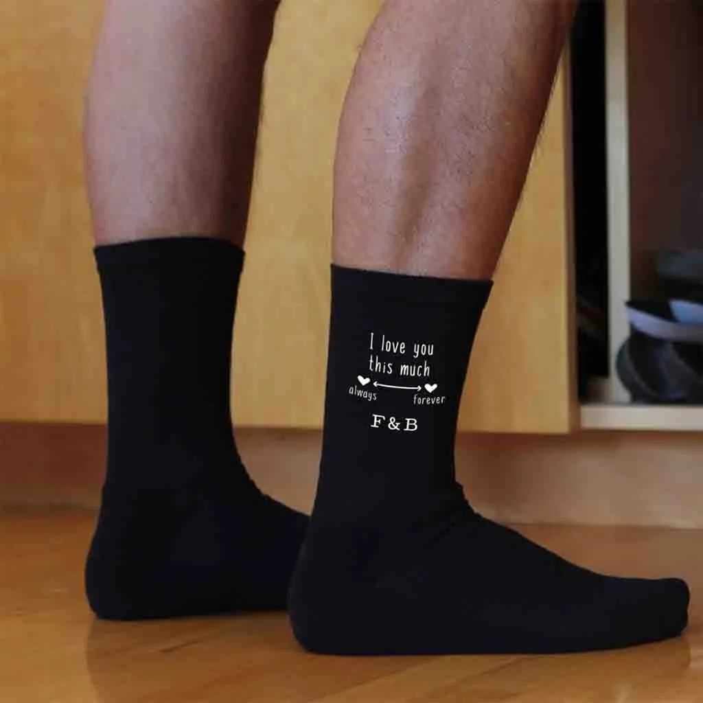 Cotton Socks 2nd Wedding Anniversary Gift for Him.