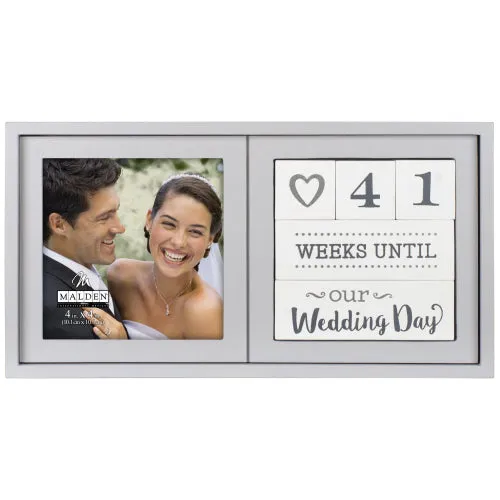 Countdown to Wedding Picture Frame