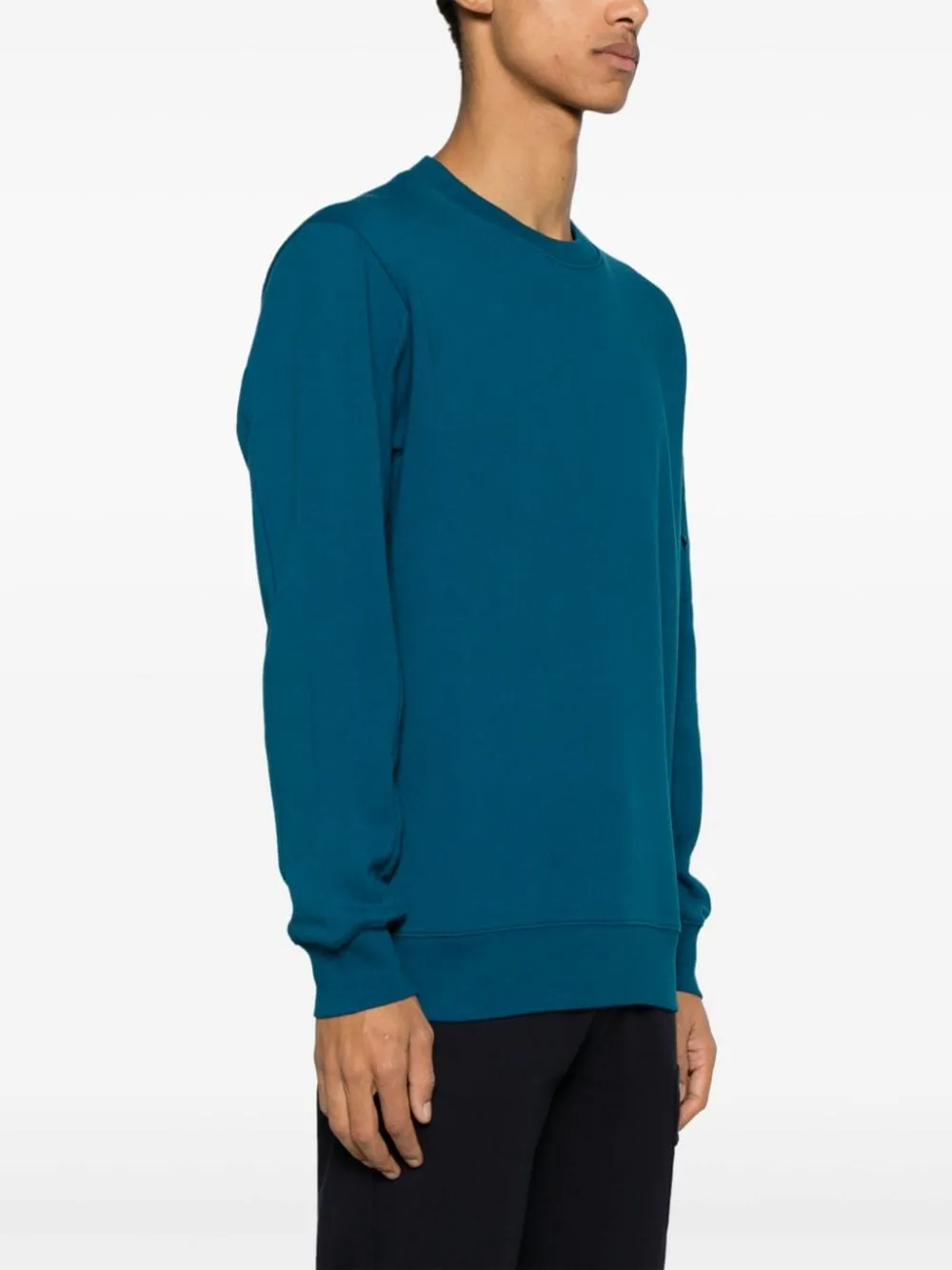 CP Company Sweat Diagonal raised fleece Ink Blue