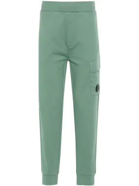 CP Company- Pantalon jogging  Diagonal Raised Fleece Green bay