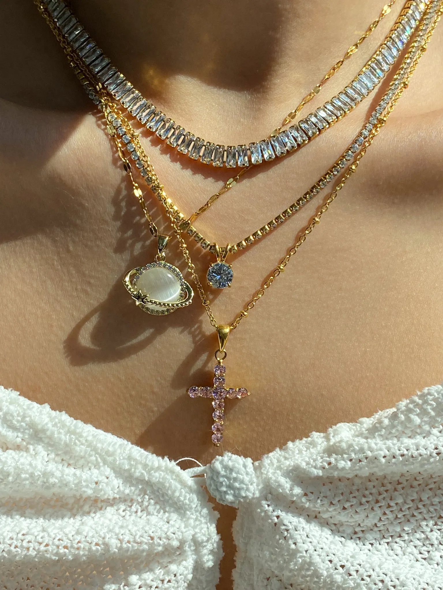 Crystal Bijou Necklace