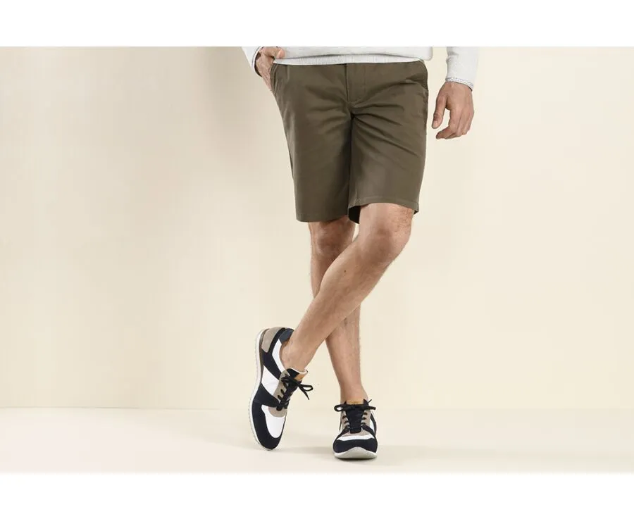 Dark Taupe Chino Shorts - BARRY