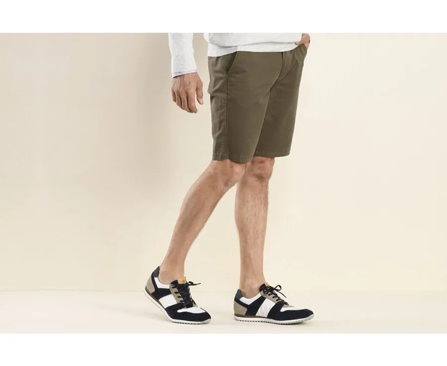 Dark Taupe Chino Shorts - BARRY