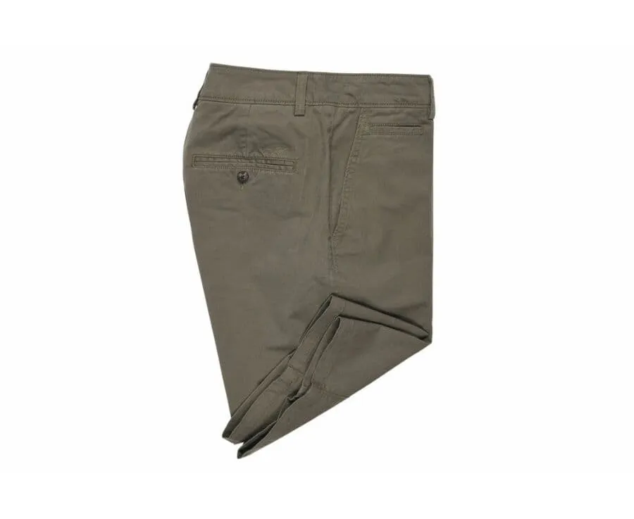 Dark Taupe Chino Shorts - BARRY