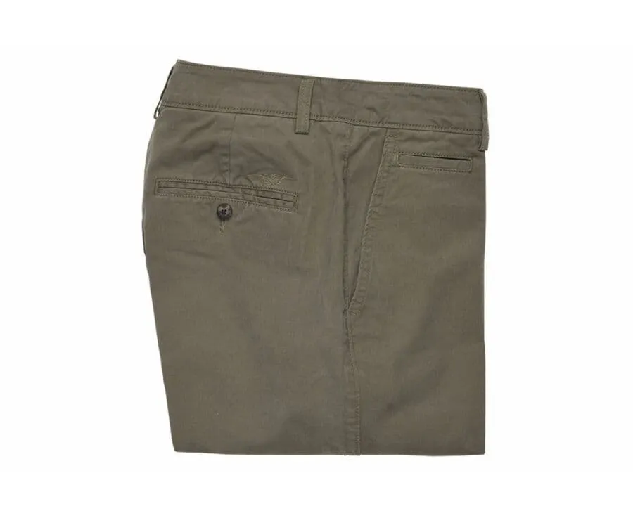 Dark Taupe Chino Shorts - BARRY