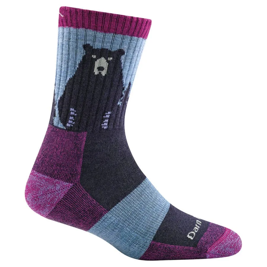 Darn Tough Women's Bear Town Micro Crew Lightweight Hiking Sock