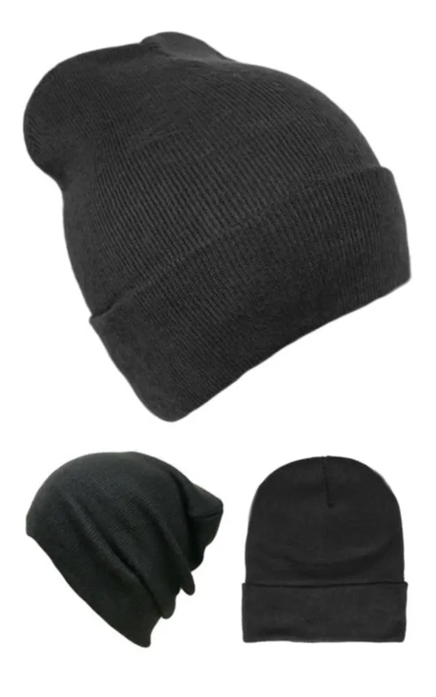 DBH3603 High Quality Winter Knit Beanie Hat Pack 12pcs