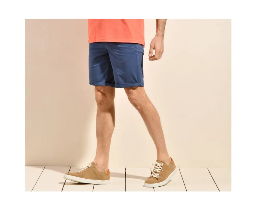 Deep Blue Chino Shorts - BARRY