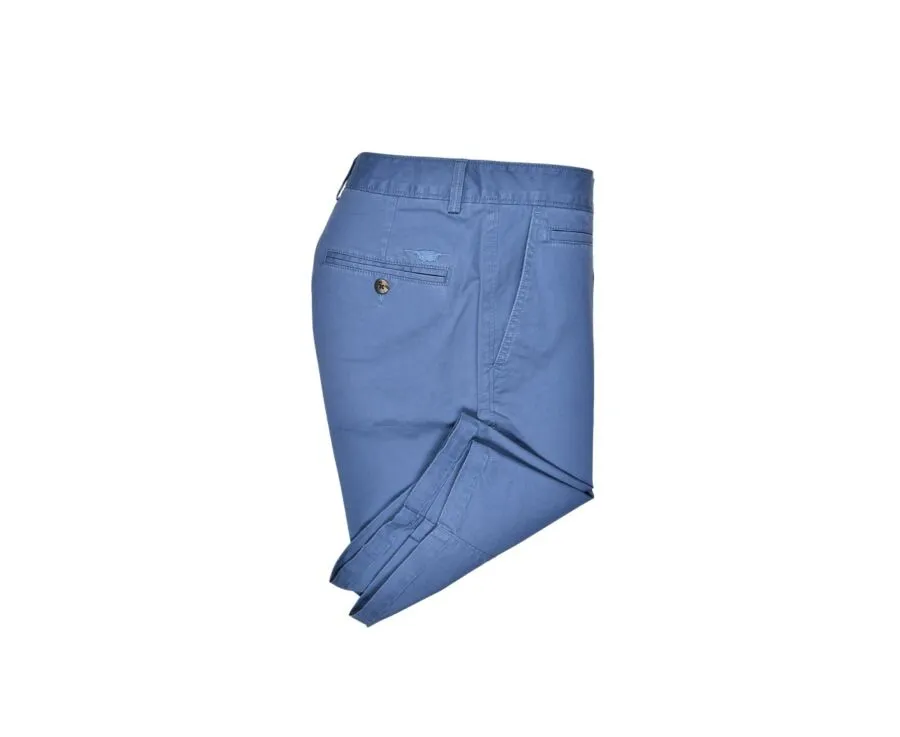 Deep Blue Chino Shorts - BARRY