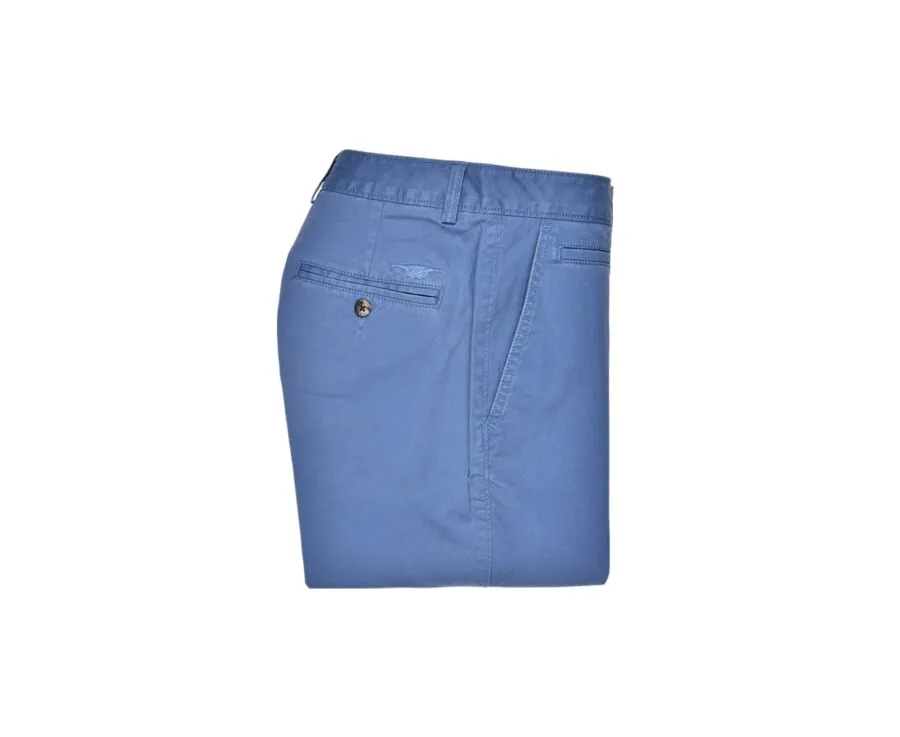 Deep Blue Chino Shorts - BARRY