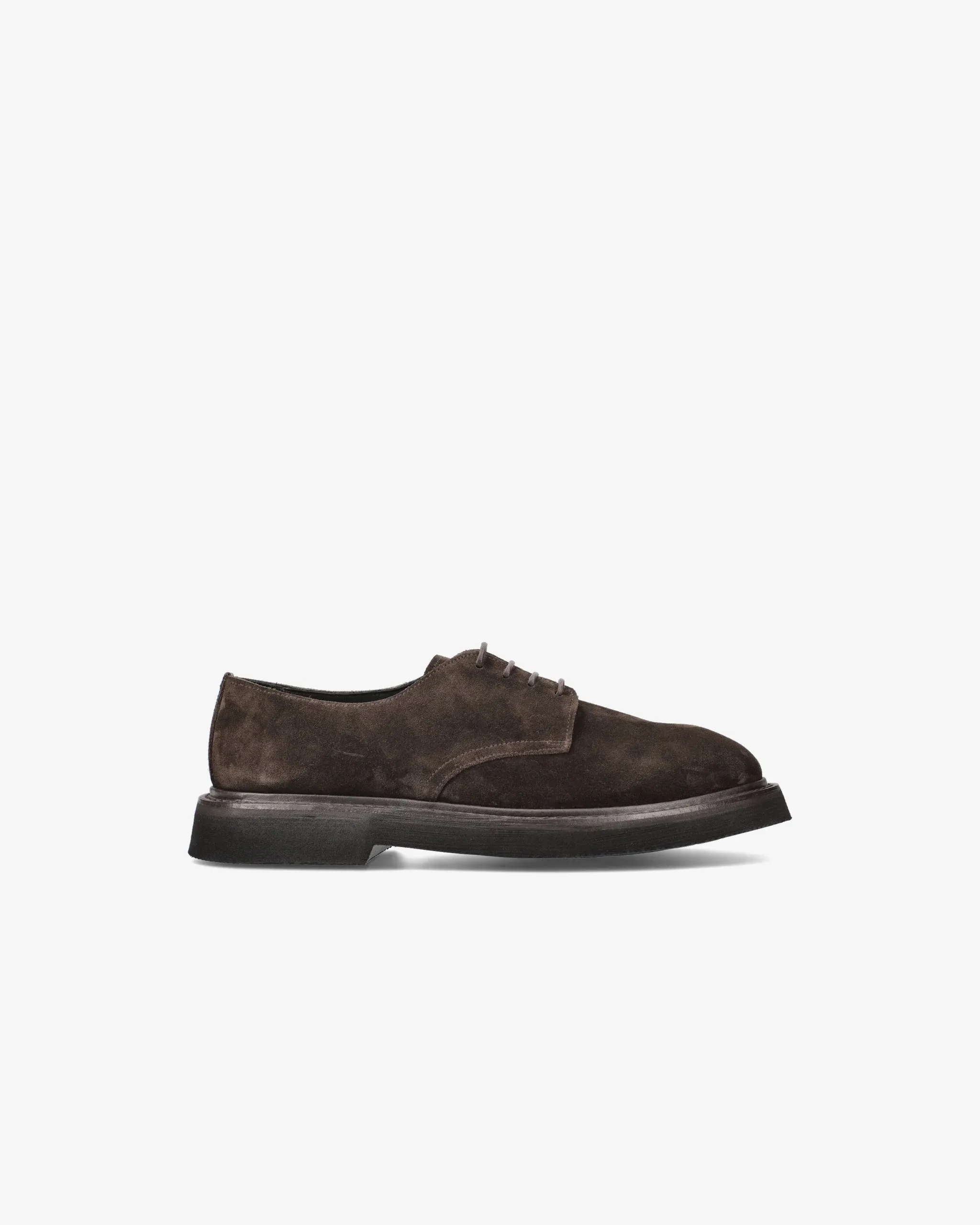 Derby 32115A Rain Horse Suede Leather Shoes