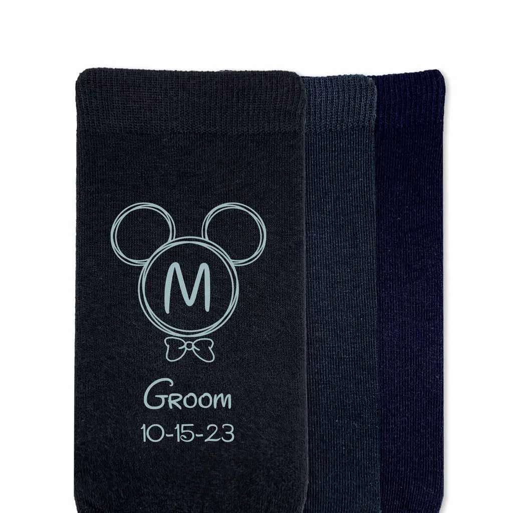 Disney wedding socks