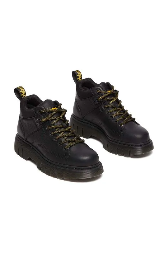 Dr. Martens leather shoes Woodard black color DM31045001