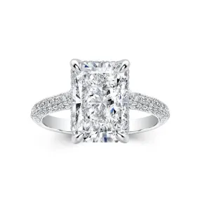 Elongated Radiant Cut Diamond Engagement Rings: Best Prices and Quality.