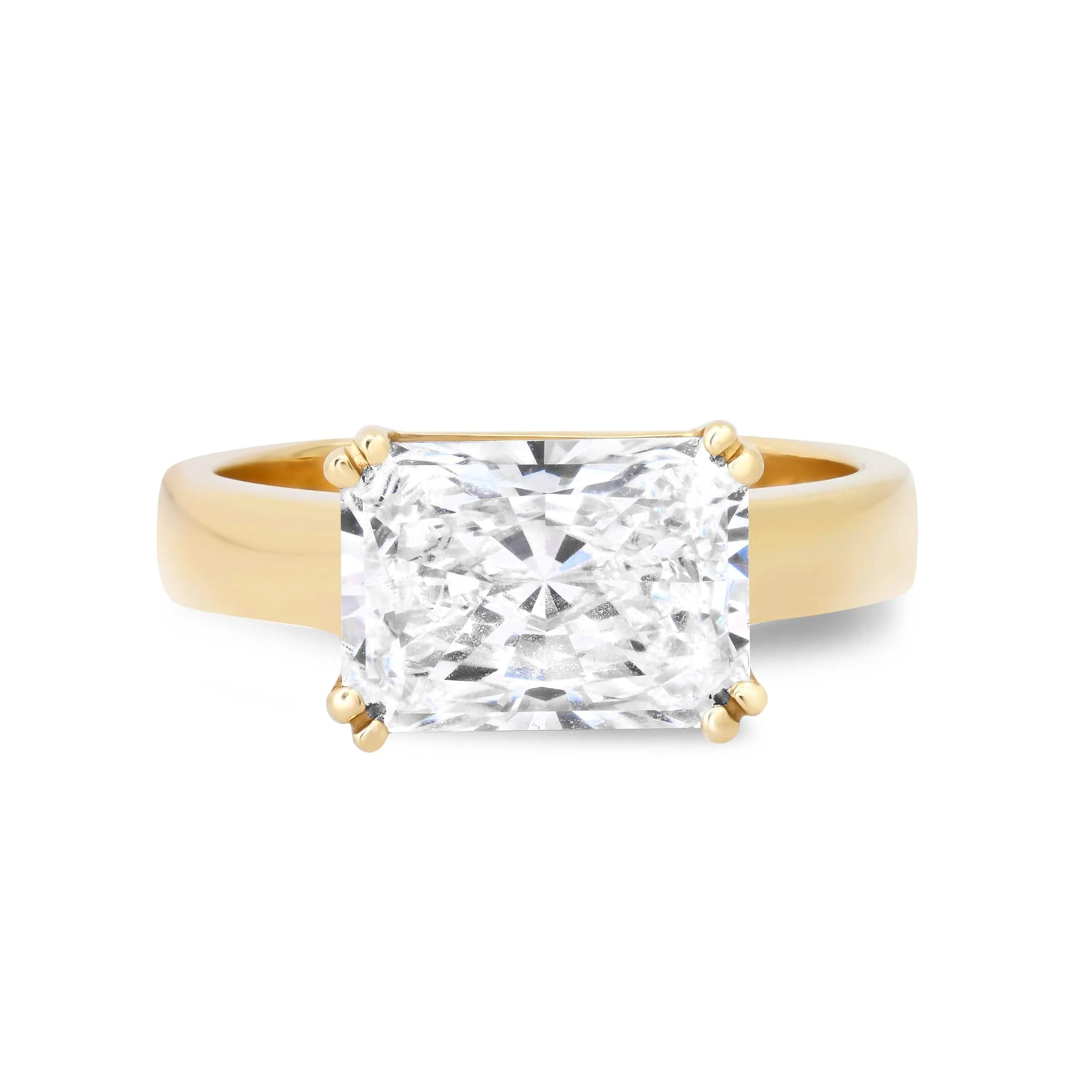 Elongated Radiant Cut Diamond Engagement Rings: Best Prices and Quality.