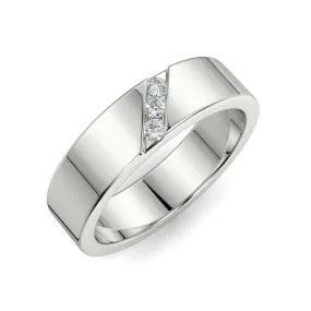 “Emile” Wedding Band 