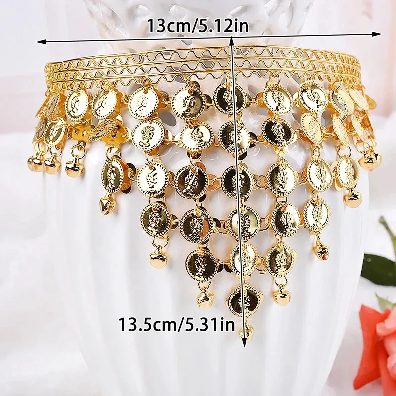 Fashion Head Chain Coin Wedding Hair Accessories