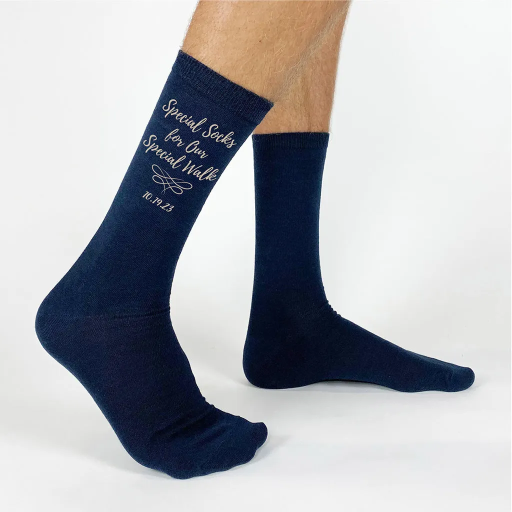 Father of the Bride Socks - Unique Socks for a Special Walk