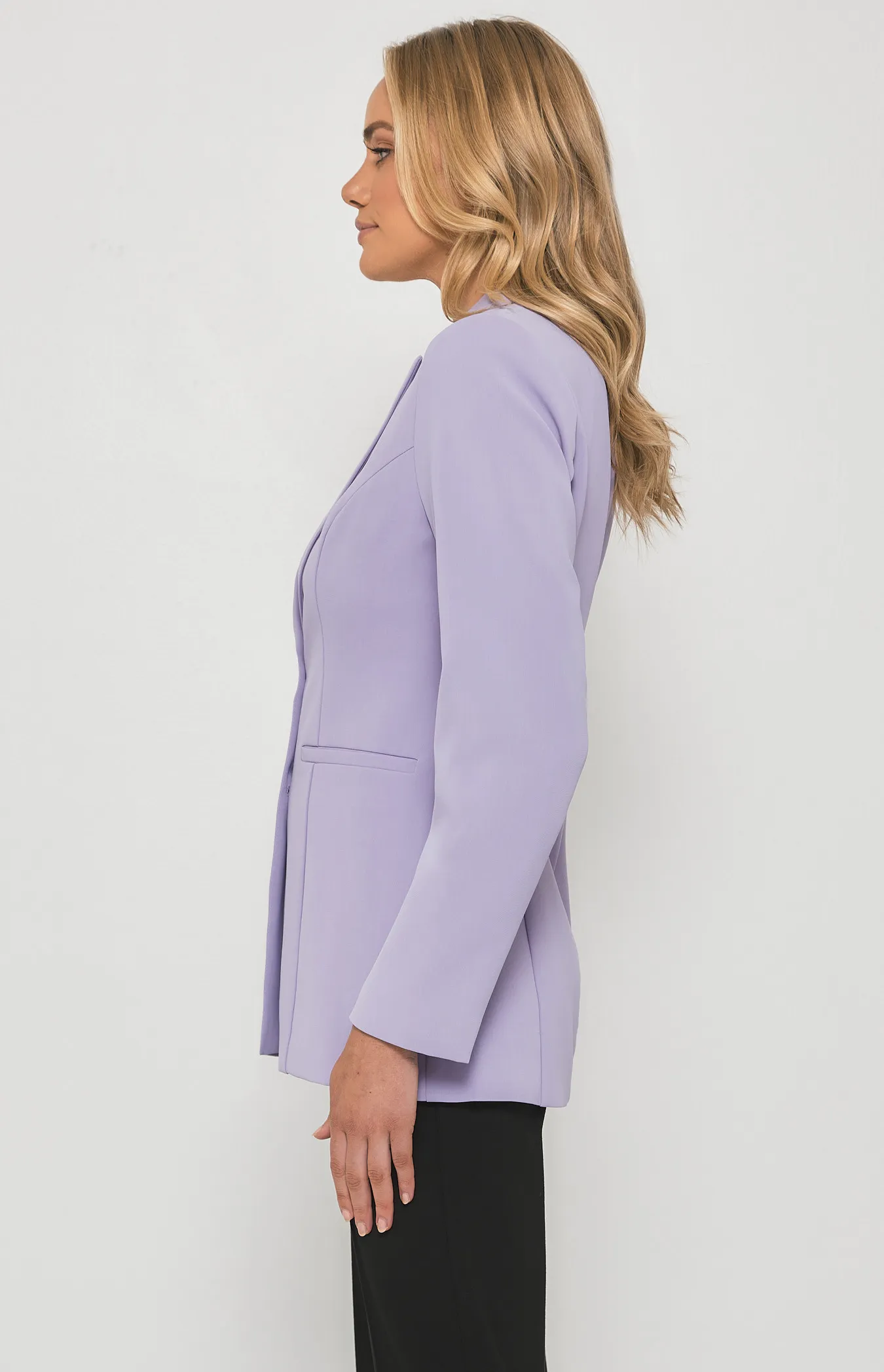 Fitted Blazer with Front Pockets (SJT389B)