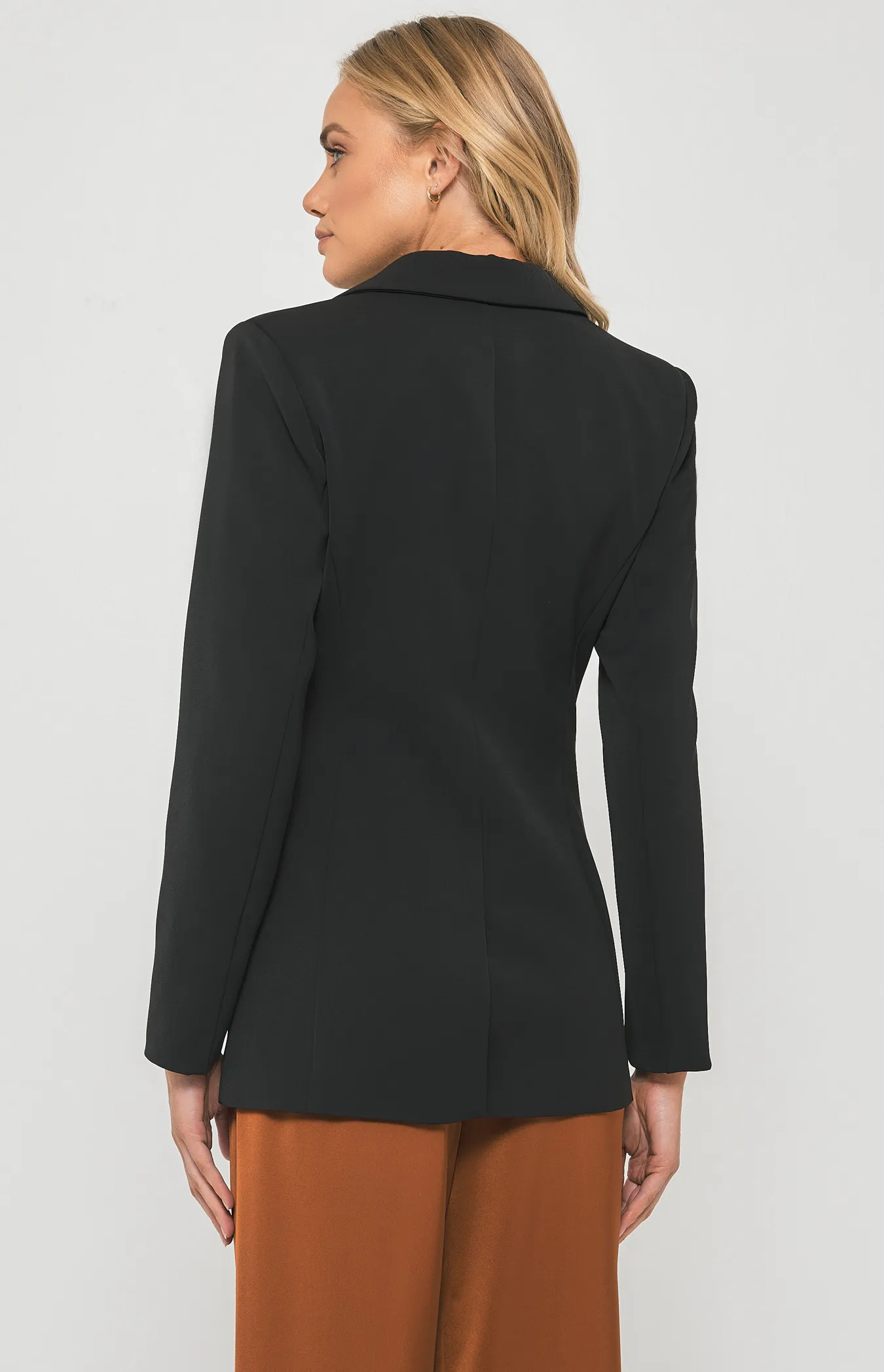 Fitted Blazer with Front Pockets (SJT389B)