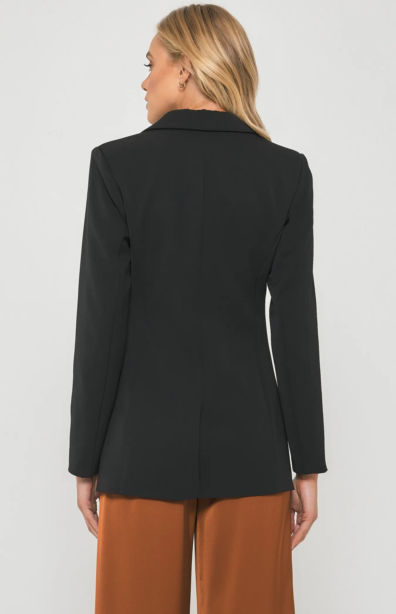 Fitted Blazer with Front Pockets (SJT389B)