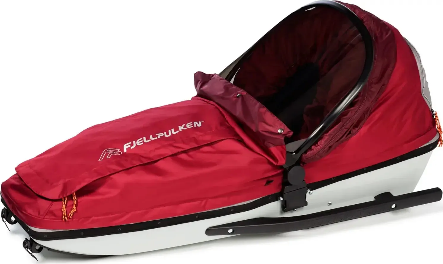 Fjellpulken Kids' Sled Complete 2024 Burgundy | Buy Fjellpulken Kids' Sled Complete 2024 Burgundy here | Outnorth