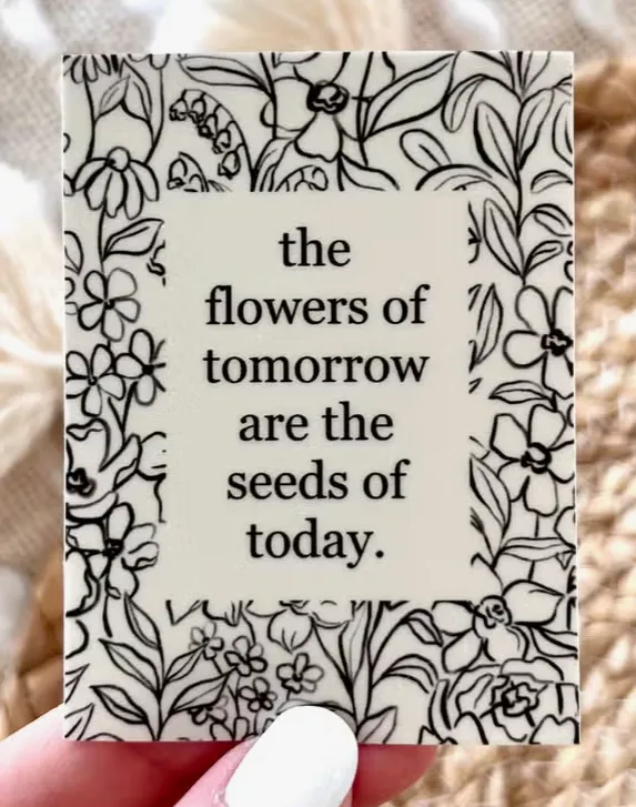 Flowers of Tomorrow Sticker